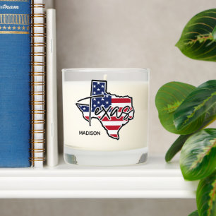 Custom Name Texas Scented Candle