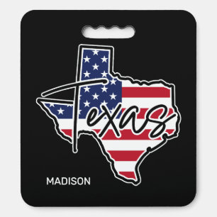Custom Name Texas Seat Cushion
