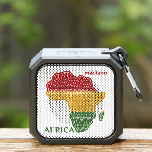 Custom Name  Text Africa Bluetooth Speaker