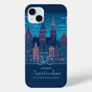Custom Name / Text Amsterdam iPhone 15 Plus Case