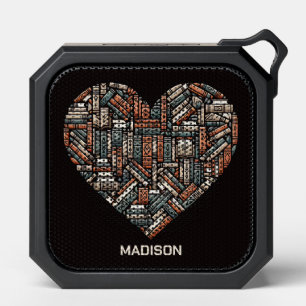 Custom Name / Text Book Lover's Bluetooth Speaker