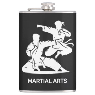 Custom Name, Text & Color Martial Arts Flask