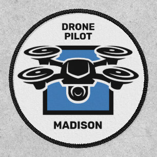 Custom Name & Text Drone Patch
