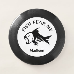 Custom Name & Text Fish Wham-O Frisbee