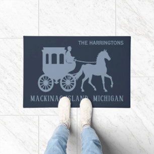 Custom Name & Text Mackinac Island Doormat