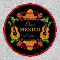 Mexican Flag & Coat of Arms, Flag of Mexico Patch