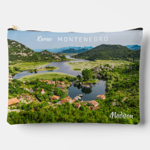 Custom Name & Text Montenegro Accessory Pouch