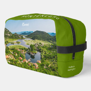 Custom Name & Text Montenegro Dopp Kit