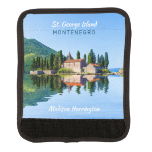 Custom Name & Text Montenegro Luggage Handle Wrap