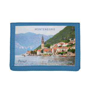 Custom Name & Text Montenegro Tri-fold Wallet