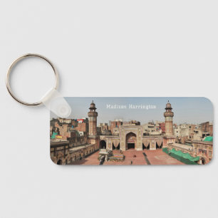 Custom Name & Text Pakistan Keychain