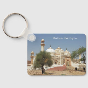Custom Name & Text Pakistan Keychain