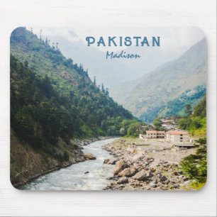Custom Name & Text Pakistan Mouse Pad