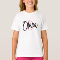Custom Name Text Personalized T-Shirt
