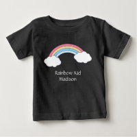 Custom Name / Text Rainbow kids' clothing