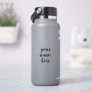 Custom Name Text Script Water Bottle Stickers
