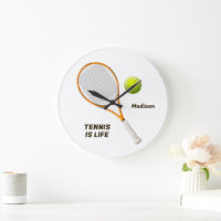 Custom Name & Text Tennis