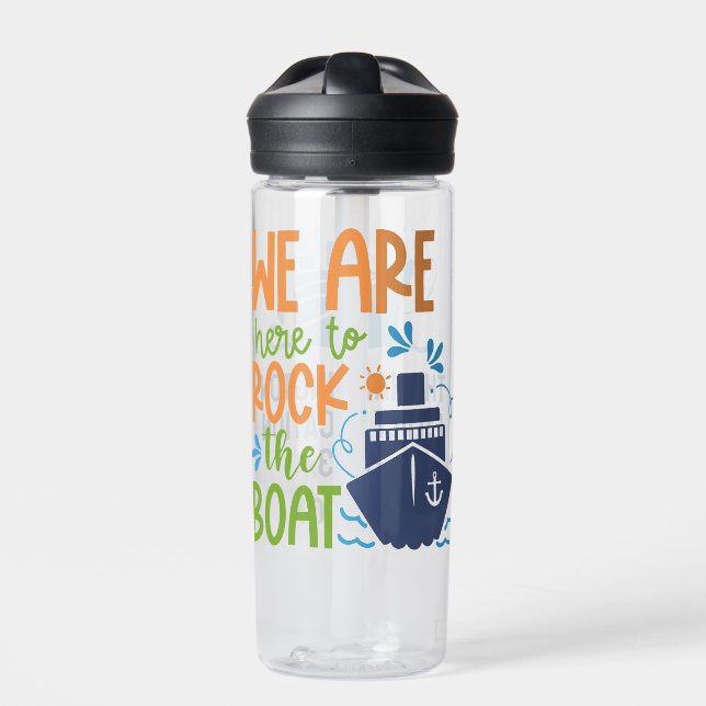 Custom Name, Text & Year Cruise Water Bottle (Front)