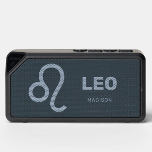 Custom Name / Text Zodiac Sign Leo Bluetooth Speaker