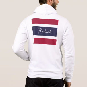 Custom Name Thailand Colors Hoodie