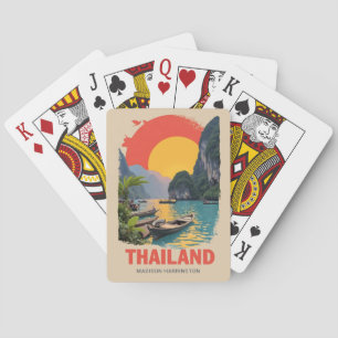 Custom Name Thailand Poker Cards