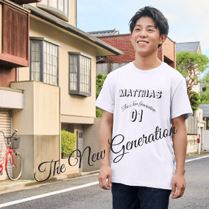 Custom Name - The New Generation 01 - T-Shirt
