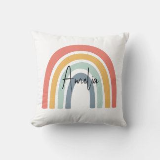 Custom Name Throw Pillow