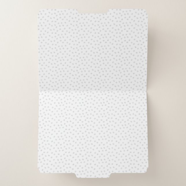 Custom Name Tote Bag Gift Everyday Style File Folder (Inside Center)