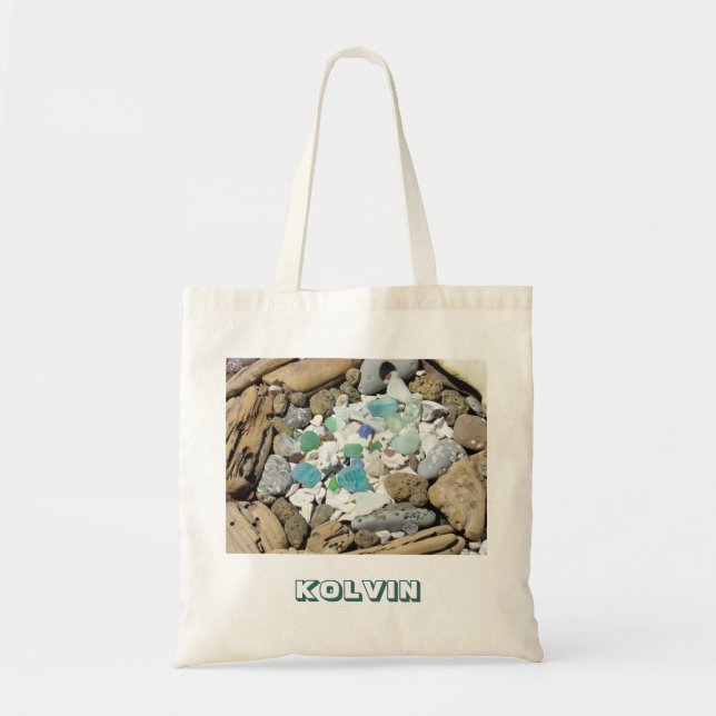 Custom Name totes Your Name Tote Bags Beach (Front)