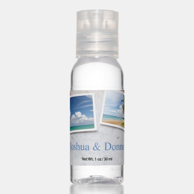 Custom Name Travel Bottle Set Personalized Gift Hand Sanitizer (Front)