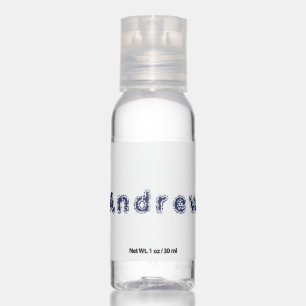 Custom Name Travel Bottle Set Personalized Gift Hand Sanitizer