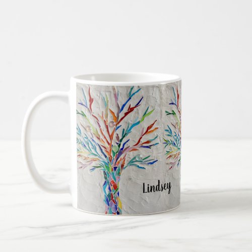Custom Name Tree of Life Coffee Mug