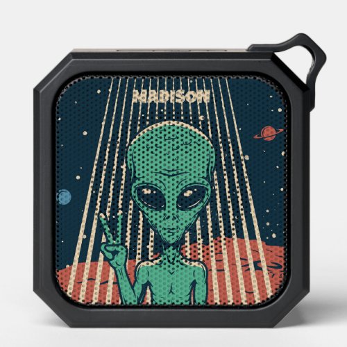Custom Name UFO Alien Bluetooth Speaker