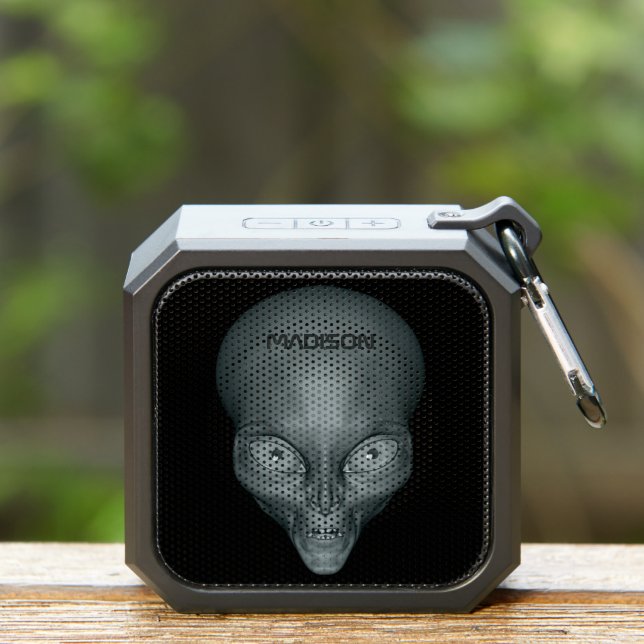 Custom Name UFO Alien Bluetooth Speaker (Insitu(Outdoor))