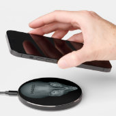 Custom Name UFO Alien Wireless Charger (Hand)