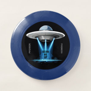 Custom name UFO Spaceship frisbees