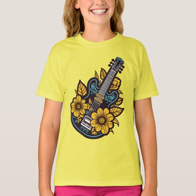 Custom Name Ukulele T-Shirt (Front)