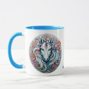 Custom Name Unicorn Mug