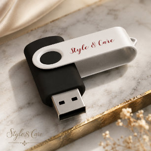 Custom Name USB Flash Drive Reliable Storage Tool