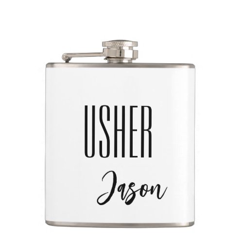 Custom Name Usher Flask