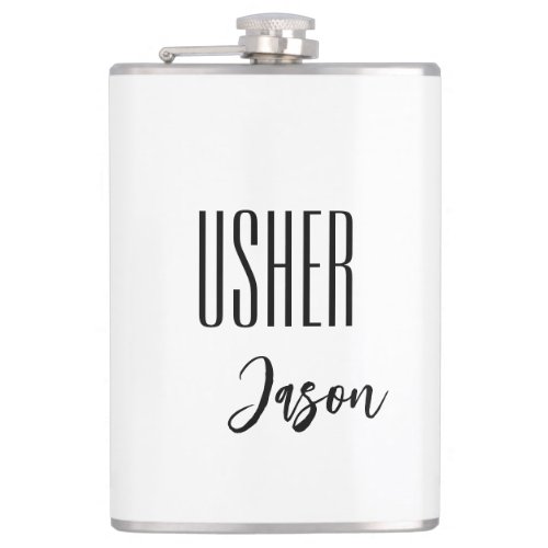 Custom Name Usher Flask