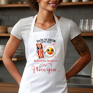 Custom Name Valentine Apron Funny Food Quotes