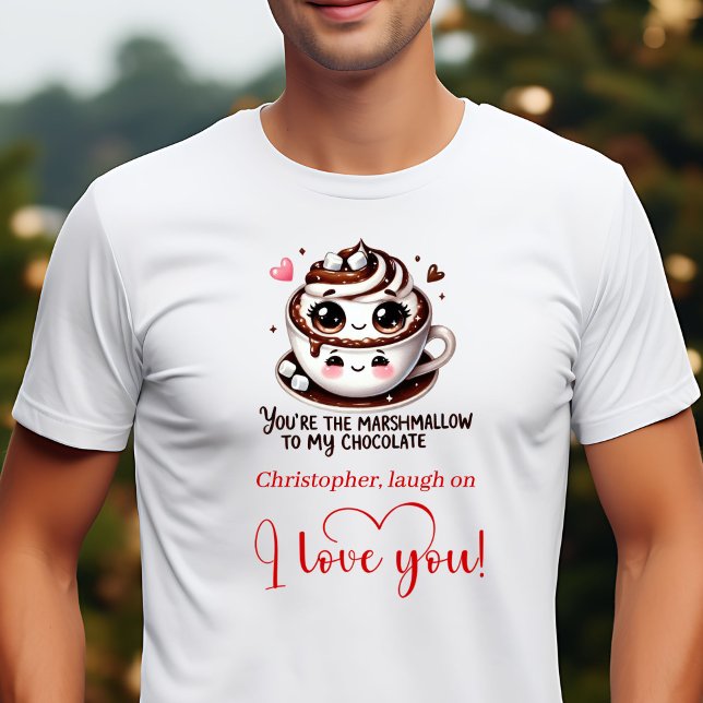 Custom Name Valentine Funny Food Quote Men T-Shirt (Custom Name Valentine Funny Food Quote Men T-Shirt)
