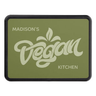 Custom Name Vegan Hitch Cover
