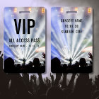 Custom Name VIP All Access Pass Concert