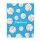Custom Name Volleyball Turquoise