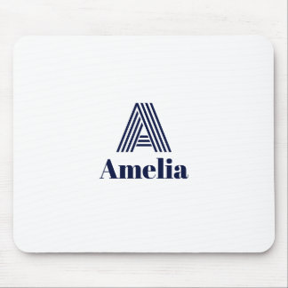 Custom Name Water Bottle Mouse Pad