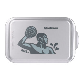 Custom Name Water Polo Cake Pan