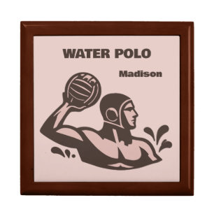 Custom Name Water Polo Gift Box