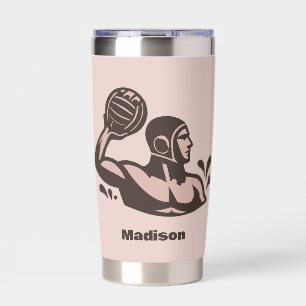 Custom Name Water Polo Insulated Tumbler
